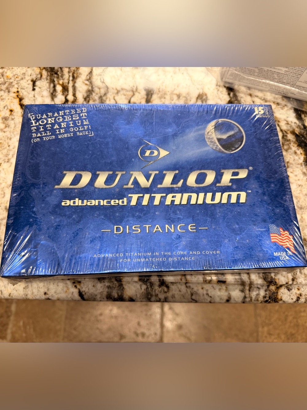 Dunlop Advanced Titanium Distance Golf Balls